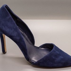 Banana Republic Navy Suede Heels